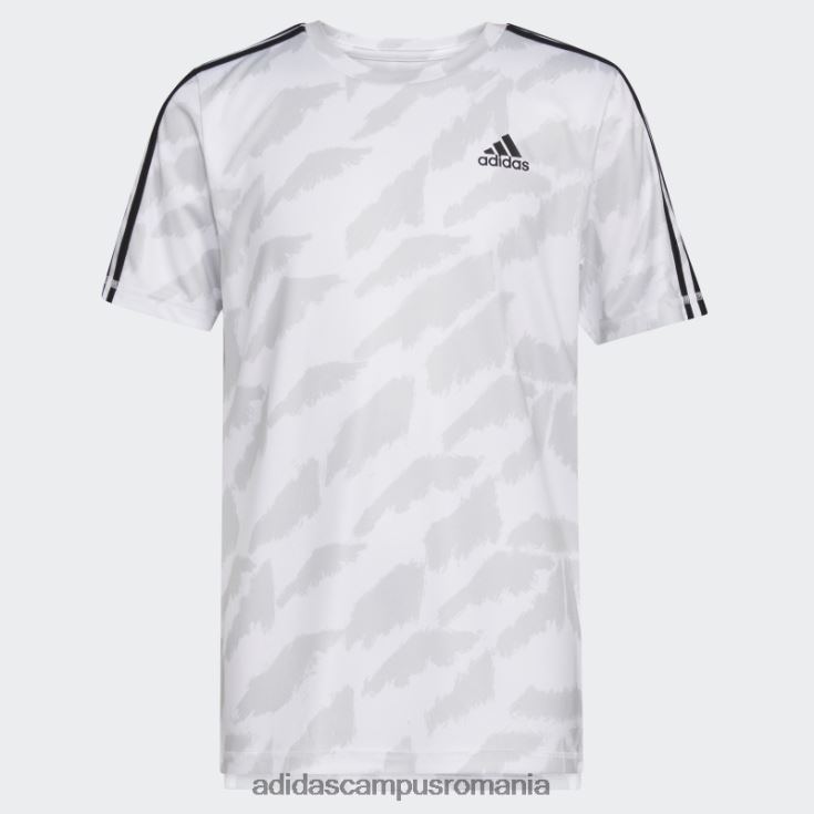 adidas campus romania tricou xpress cu imprimeu peste tot alb adidas copii alb J266N225014