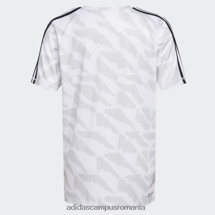 adidas campus romania tricou xpress cu imprimeu peste tot alb adidas copii alb J266N225014