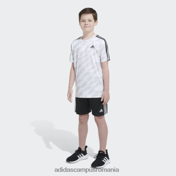 adidas campus romania tricou xpress cu imprimeu peste tot alb adidas copii alb J266N225014