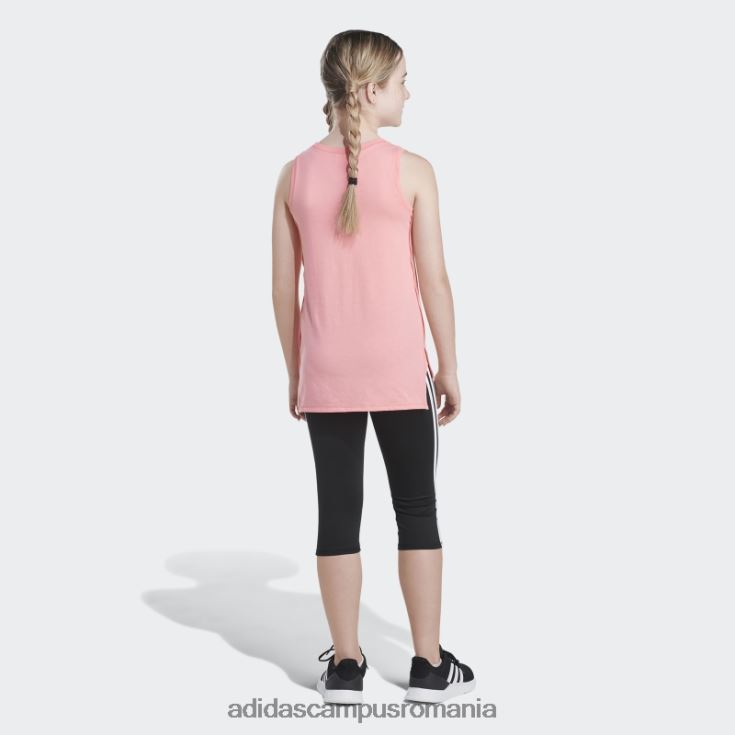 adidas campus romania amestec de top cu muschi roșu acid copii roșu acid J266N225355