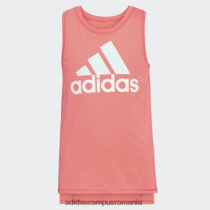 adidas campus romania amestec de top cu muschi roșu acid copii roșu acid J266N225355