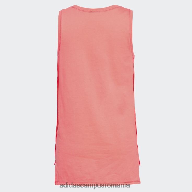 adidas campus romania amestec de top cu muschi roșu acid copii roșu acid J266N225355