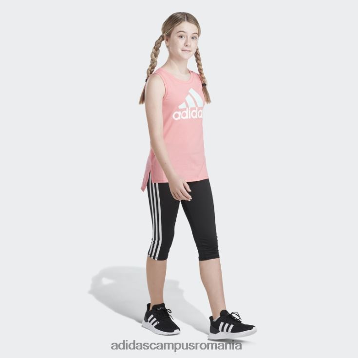 adidas campus romania amestec de top cu muschi roșu acid copii roșu acid J266N225355