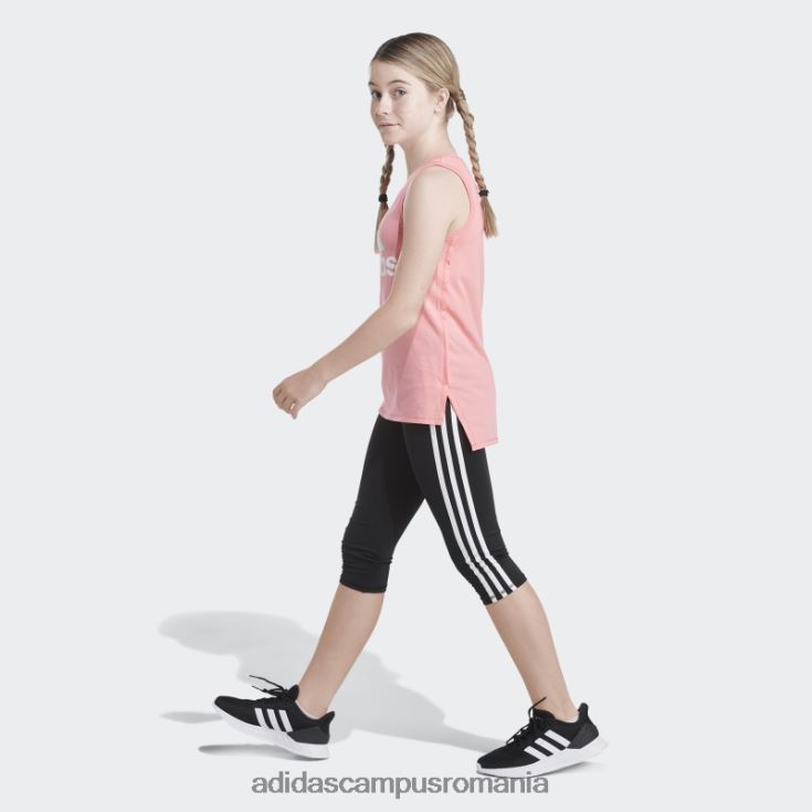 adidas campus romania amestec de top cu muschi roșu acid copii roșu acid J266N225355