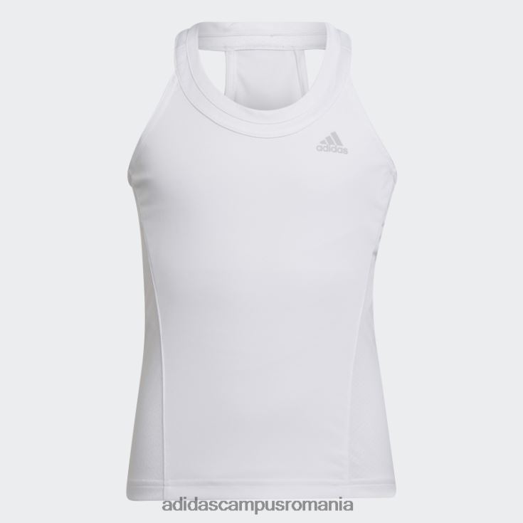 adidas campus romania maiou club tenis alb copii alb/gri J266N225441