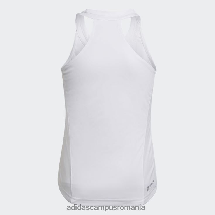 adidas campus romania maiou club tenis alb copii alb/gri J266N225441