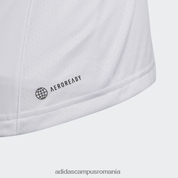 adidas campus romania maiou club tenis alb copii alb/gri J266N225441