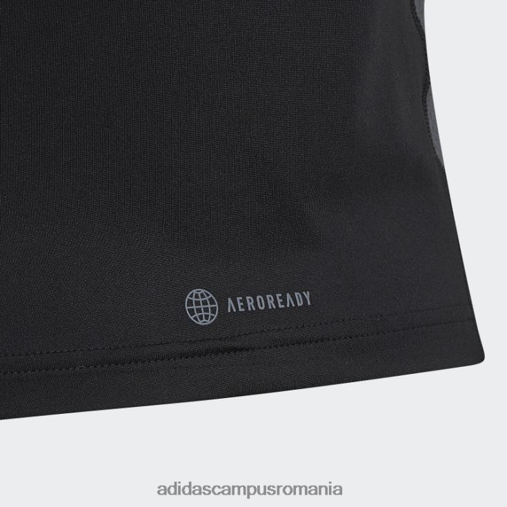 adidas campus romania maiou negru aeroready hiit copii negru/gri/argintiu J266N225379