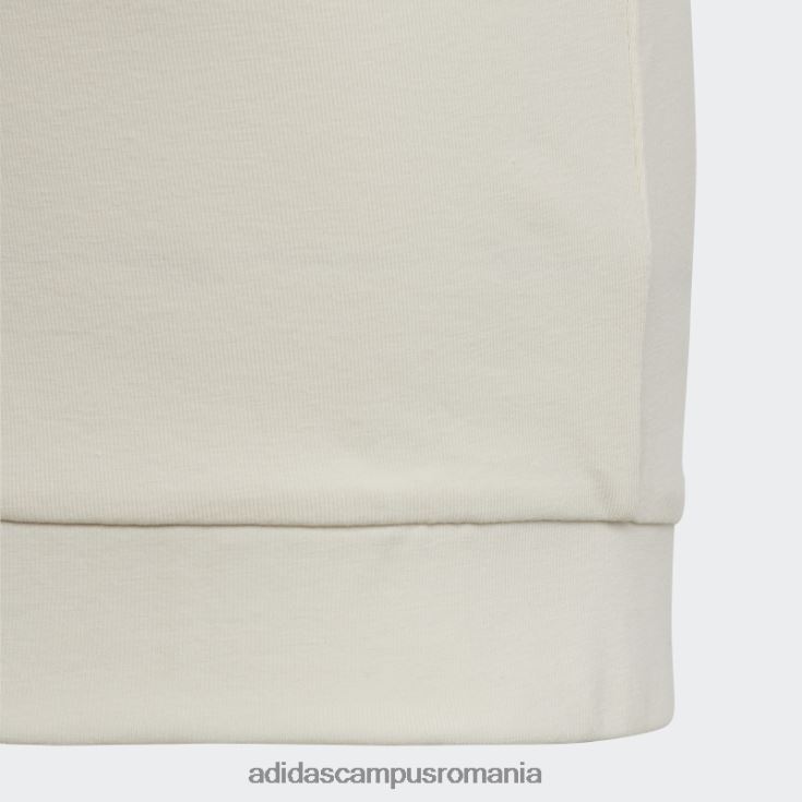 adidas campus romania top crop alb cu imprimeu grafic copii alb J266N225403