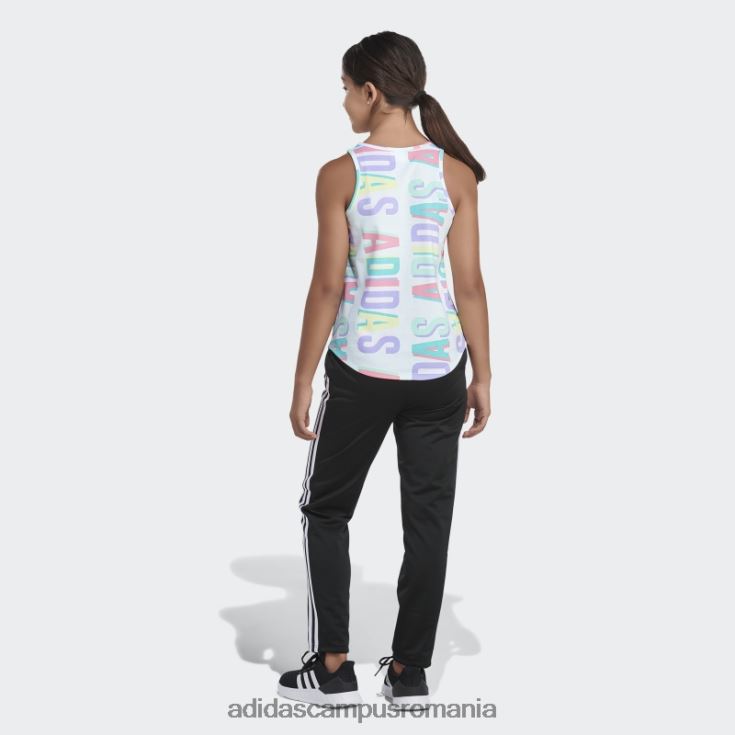 adidas campus romania top cu tiv curbat imprimeu peste tot gheata menta copii menta cu gheata J266N225363