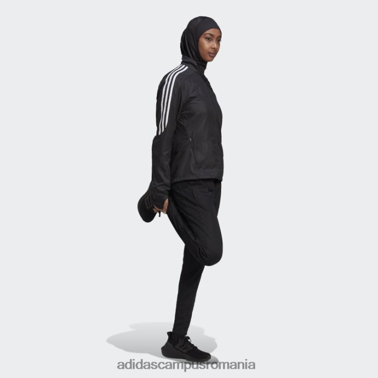 adidas campus romania rulați pictograme 3 dungi sport hijab negru femei negru J266N23277