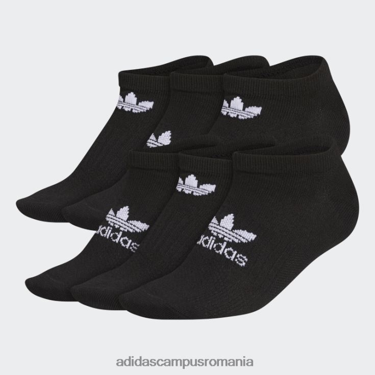 adidas campus romania ciorapi negri clasici superlite neprezentati 6 perechi femei negru J266N224353