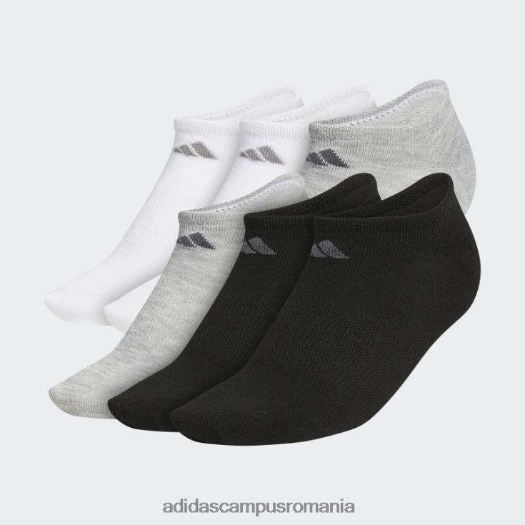 adidas campus romania ciorapi superlite neprezentati 6 perechi multicolor femei multicolor J266N224362