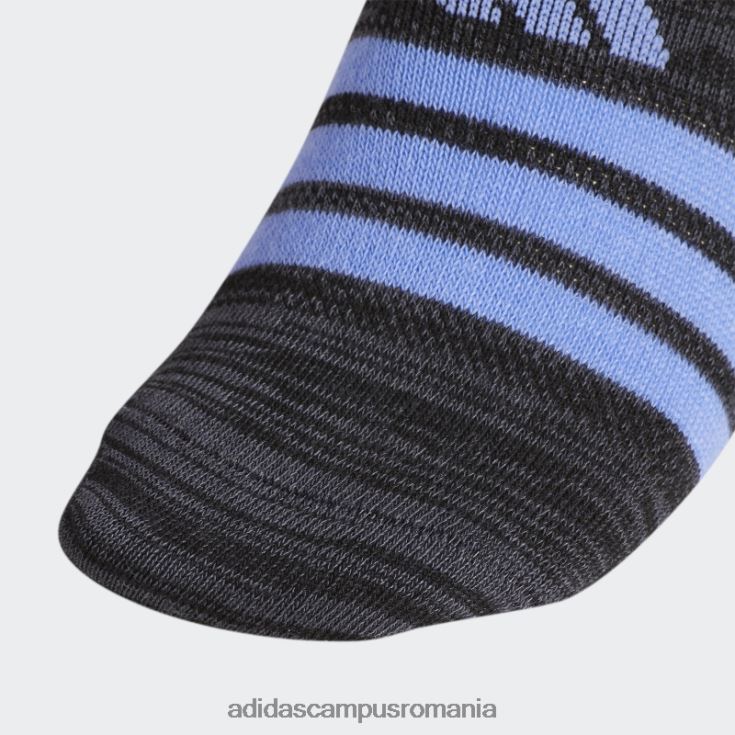 adidas campus romania ciorapi superlite super-no-show 6 perechi albastri femei negru/albastru J266N224374