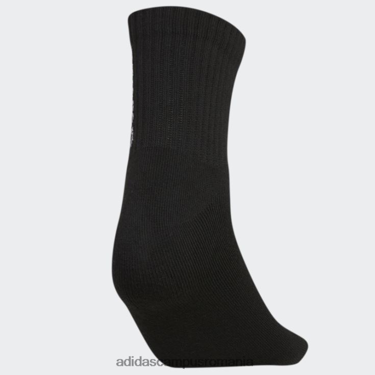 adidas campus romania negri wm spt strp 2 3pk șosete sferturi înalte adidas femei negru J266N224357