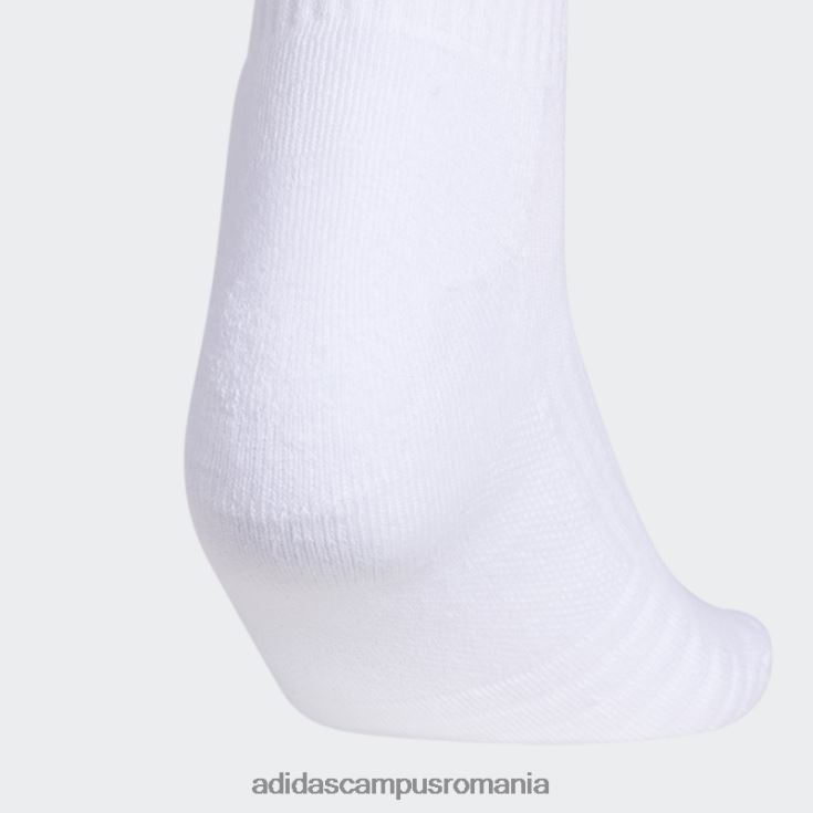 adidas campus romania șosete albe cu perne de echipaj 3 perechi femei alb/onix J266N224371