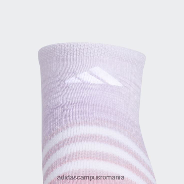 adidas campus romania șosete albe superlite cu vopsea multispațială fără prezentare 6 perechi femei alb/violet/multicolor J266N224359