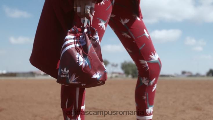 adidas campus romania șosete albe thebe magugu crew 2 perechi femei alb roșu J266N224382