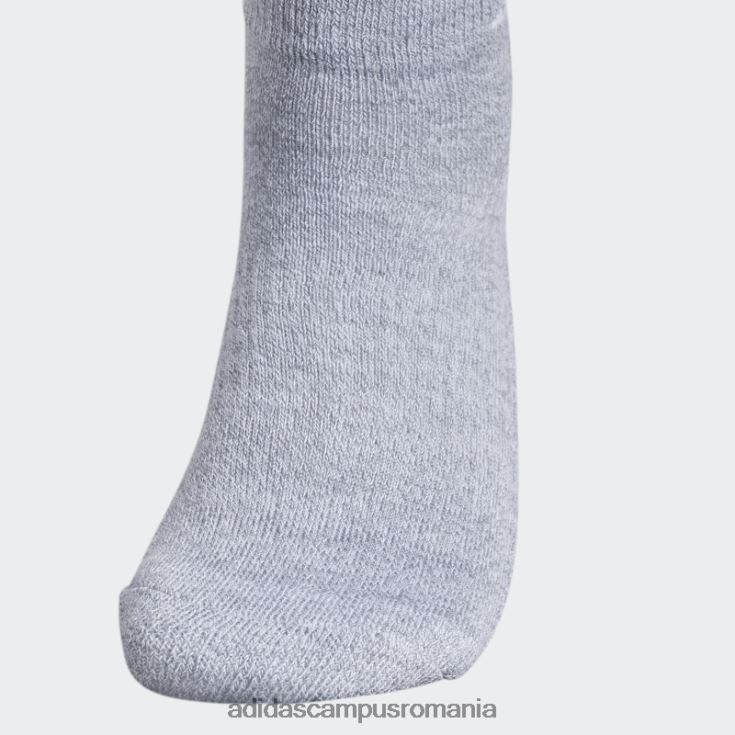 adidas campus romania șosete atletice decoltate 6 perechi adidas gri mediu femei gri mediu J266N224384