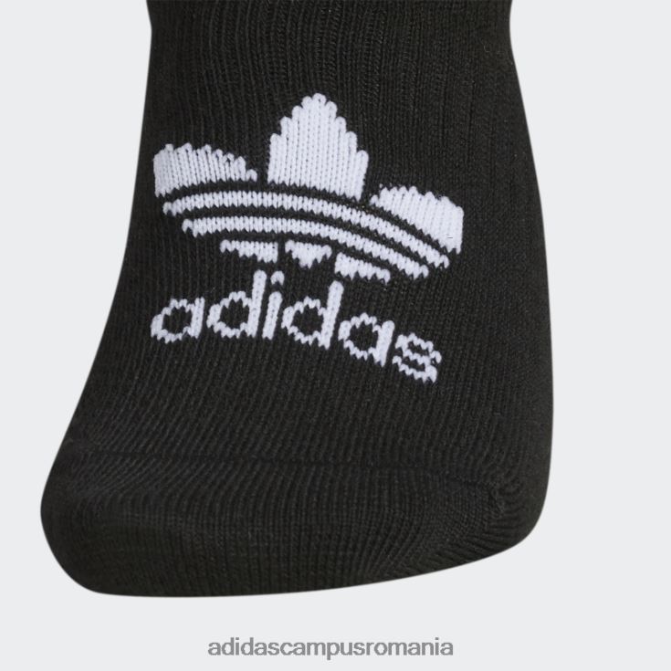 adidas campus romania șosete clasice superlite super-no-show 6 perechi negre femei negru J266N224349
