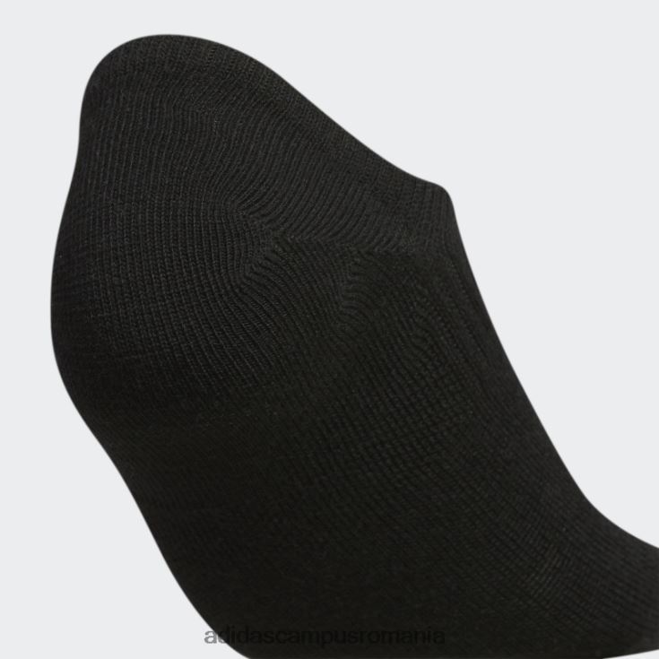 adidas campus romania șosete clasice superlite super-no-show 6 perechi negre femei negru J266N224349
