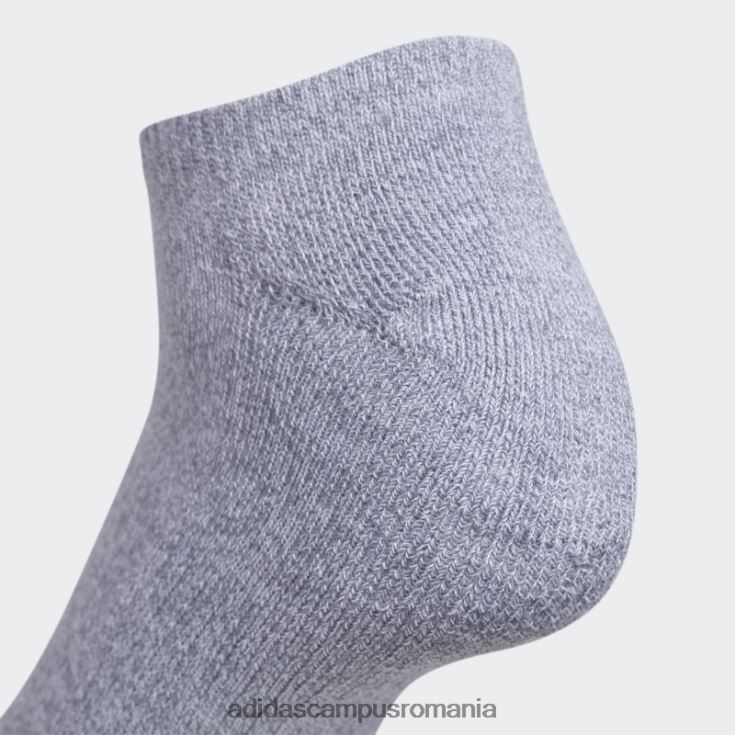 adidas campus romania șosete de neprezentare cu perne atletice gri mediu 6 perechi femei gri mediu J266N224377
