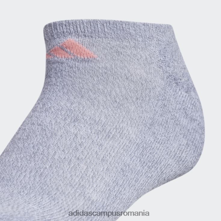 adidas campus romania șosete de neprezentare cu perne atletice gri mediu 6 perechi femei gri mediu J266N224377