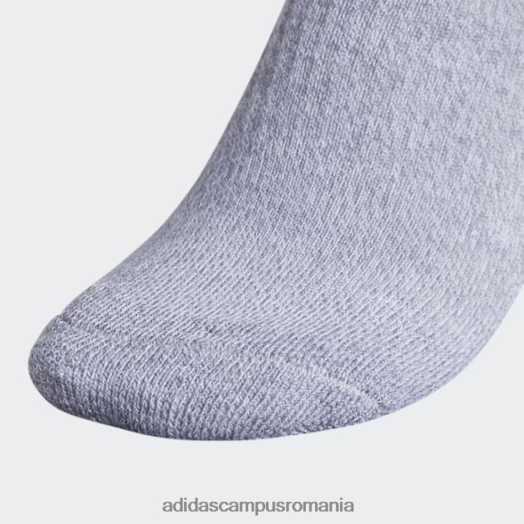 adidas campus romania șosete de neprezentare cu perne atletice gri mediu 6 perechi femei gri mediu J266N224377