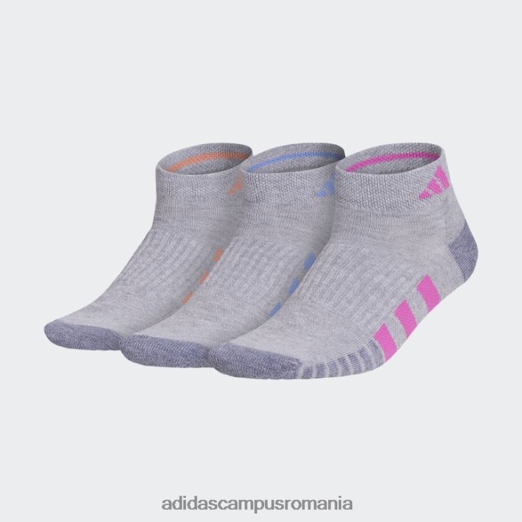 adidas campus romania șosete decoltate cu perne 3 perechi adidas multicolor femei multicolor/violet/albastru J266N224390