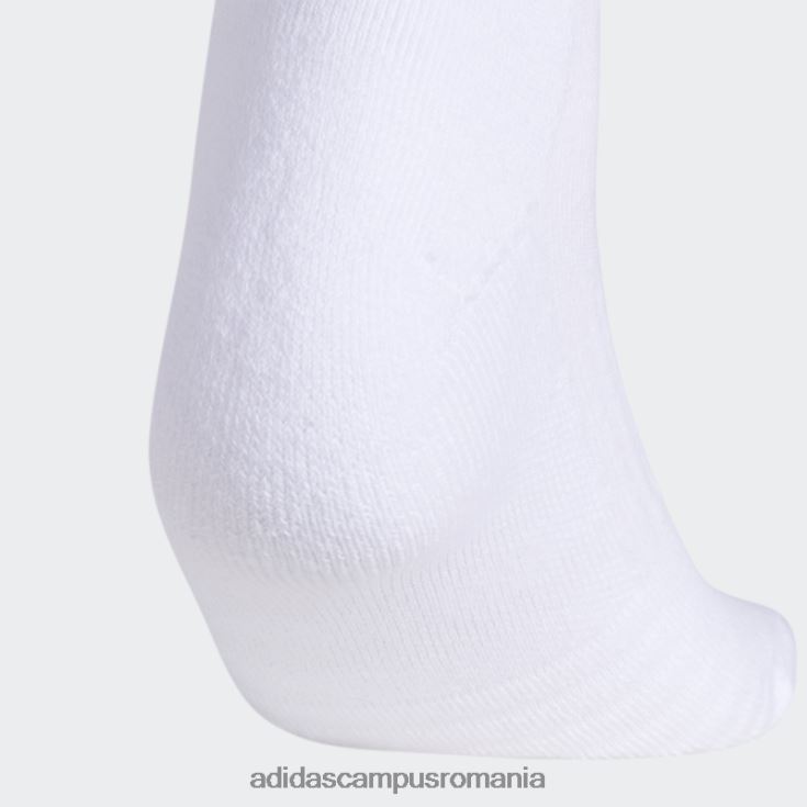 adidas campus romania șosete decoltate cu perne 3 perechi onix femei alb/onix J266N224399
