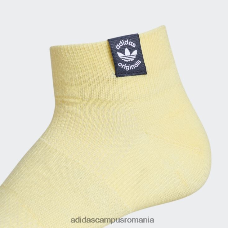 adidas campus romania șosete decoltate union galbene 3 perechi femei galben/indigo/multicolor J266N224352
