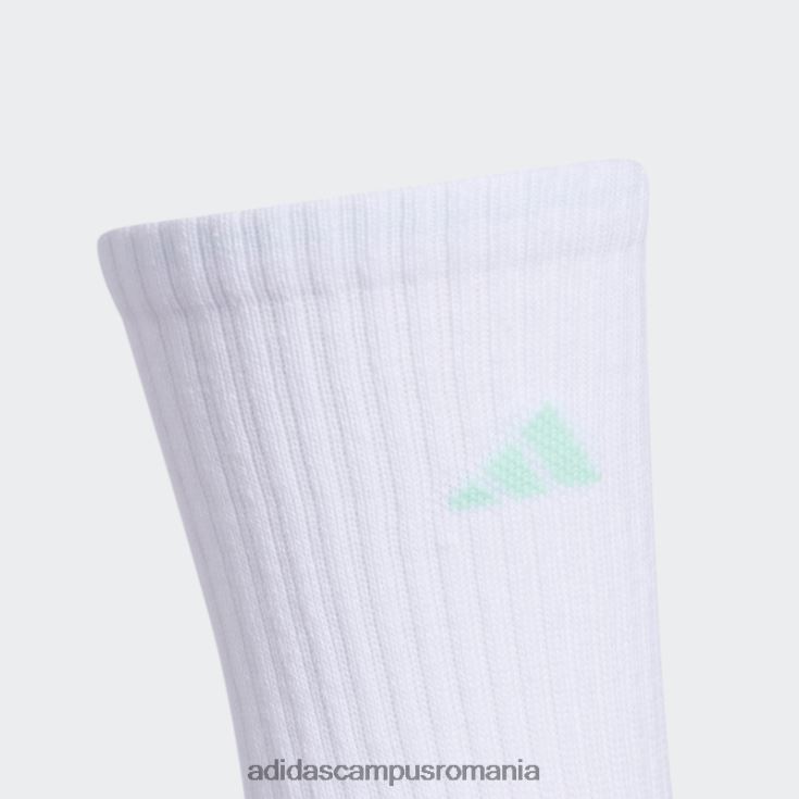 adidas campus romania șosete echipaj cu perne 3 perechi mentă femei alb/mentă/onix J266N224373