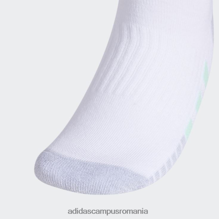 adidas campus romania șosete echipaj cu perne 3 perechi mentă femei alb/mentă/onix J266N224373