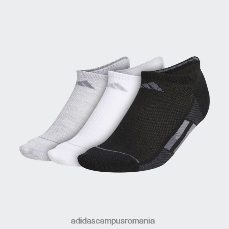adidas campus romania șosete neprezente cu dungi superlite negre 3 perechi femei negru J266N224401