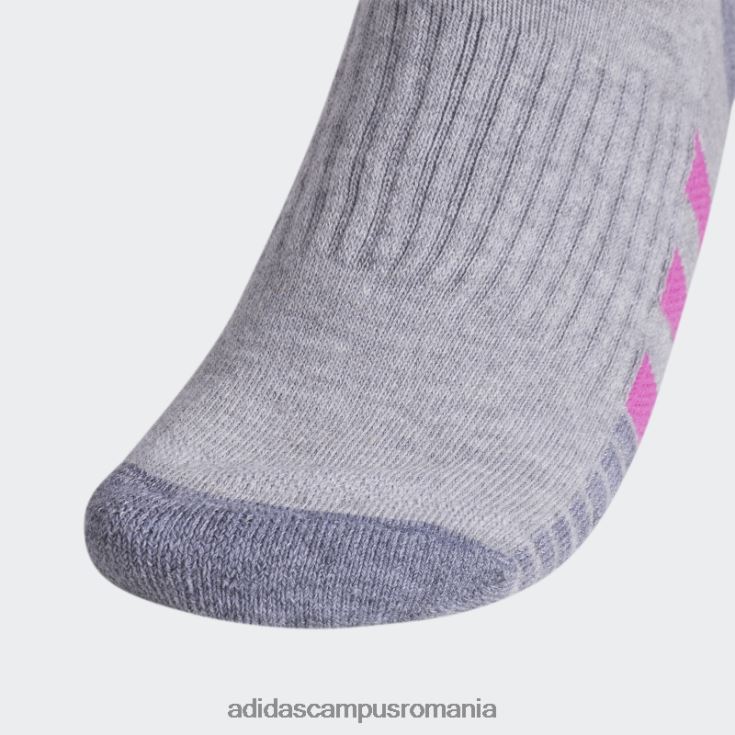 adidas campus romania șosete sferturi amortizate 3 perechi adidas multicolor femei multicolor/violet/albastru J266N224378