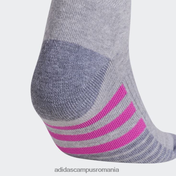 adidas campus romania șosete sferturi amortizate 3 perechi adidas multicolor femei multicolor/violet/albastru J266N224378