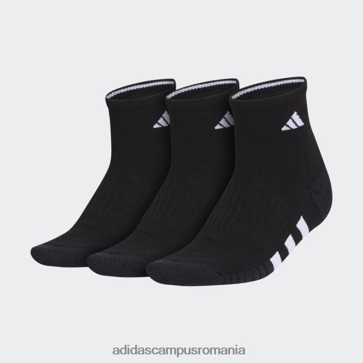 adidas campus romania șosete sferturi căptușite 3 perechi gri femei gri inchis J266N224381