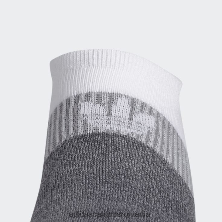 adidas campus romania șosete superlite super-no-show gradient 6 perechi adidas alb femei alb/gri J266N224354