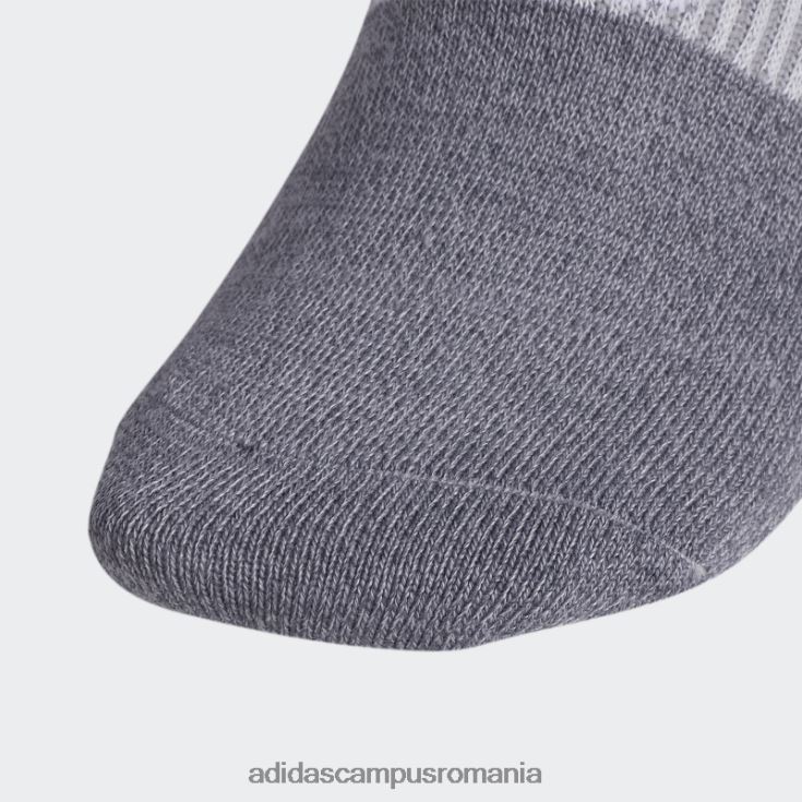 adidas campus romania șosete superlite super-no-show gradient 6 perechi adidas alb femei alb/gri J266N224354