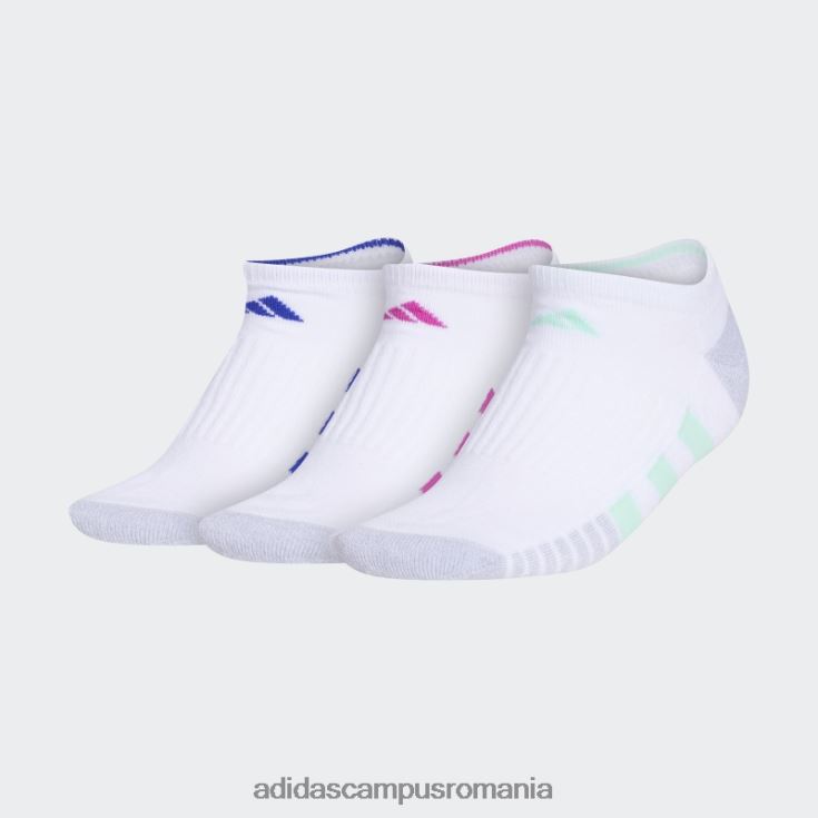 adidas campus romania perniți 3 șosete neprezentate 3 perechi mentă femei alb/mentă/onix J266N224398