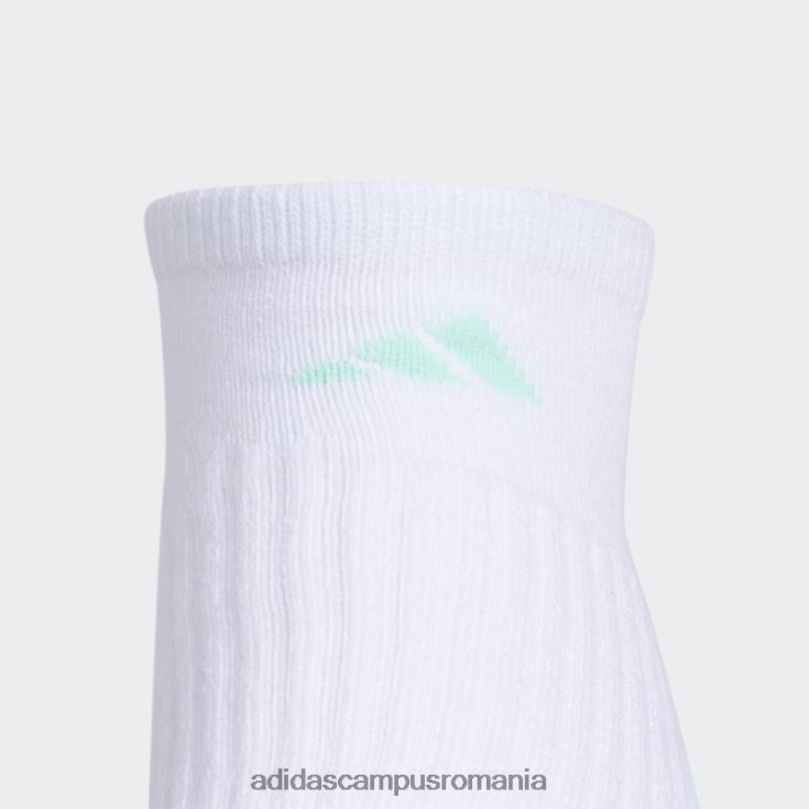 adidas campus romania perniți 3 șosete neprezentate 3 perechi mentă femei alb/mentă/onix J266N224398