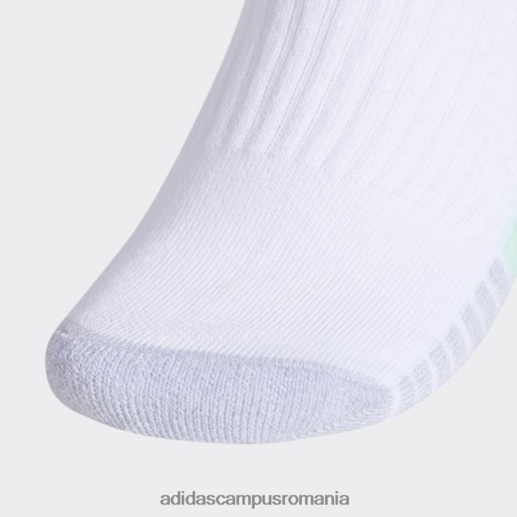 adidas campus romania perniți 3 șosete neprezentate 3 perechi mentă femei alb/mentă/onix J266N224398