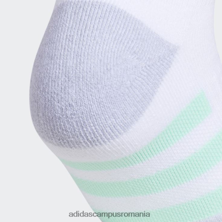 adidas campus romania perniți 3 șosete neprezentate 3 perechi mentă femei alb/mentă/onix J266N224398