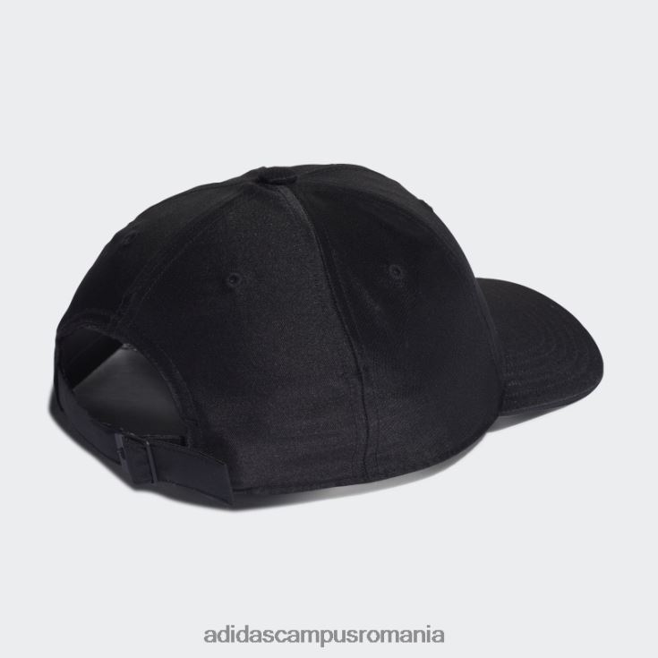 adidas campus romania șapcă de baseball din satin la modă neagră femei negru J266N211040