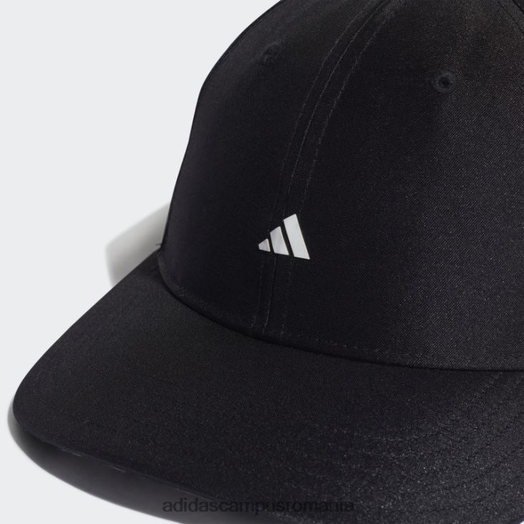 adidas campus romania șapcă de baseball din satin la modă neagră femei negru J266N211040
