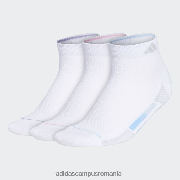 adidas campus romania ciorapi decoltati cu dungi superlite 3 perechi adidas alb femei alb J266N210962