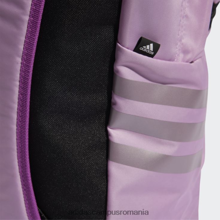 adidas campus romania future icon 3 dungi glam rucsac liliac femei liliac/negru/violet mat met J266N211036