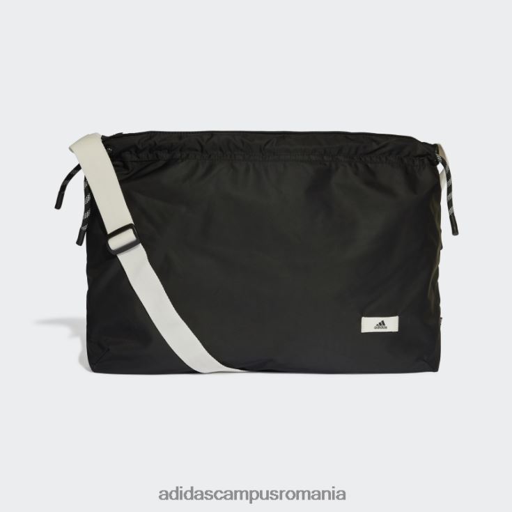 adidas campus romania geantă de umăr shopper clasică neagră adidas femei alb negru J266N210857