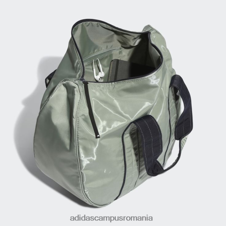 adidas campus romania geantă de umăr studio tote verde argintiu femei verde argintiu/cerneală/alb J266N210900