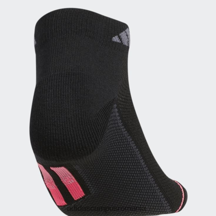 adidas campus romania șosete decoltate cu dungi superlite negre 3 perechi fashion femei negru J266N210972